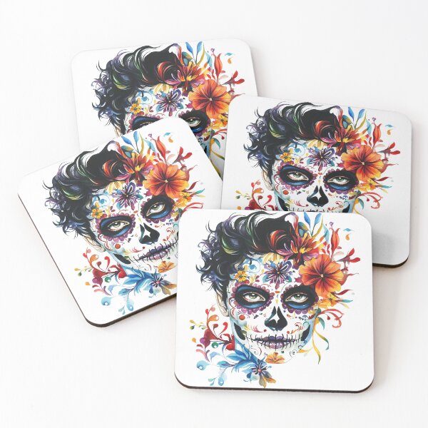 Item preview, Intricate face paint and floral designs  designed and sold by natalidesign.