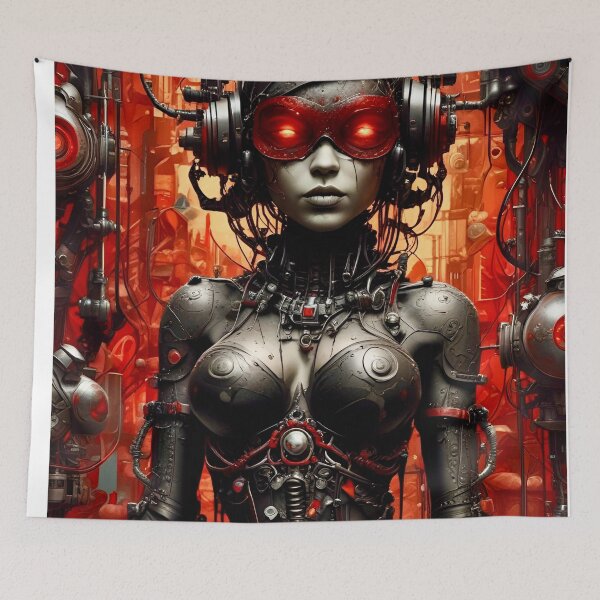 Item preview, Cyberpunk Edgerunner Assassin - Sci Fi Art concept designed and sold by Delerat7.