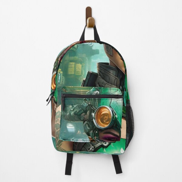Item preview, Cyberpunk Edgerunner in Green - Sci Fi Art concept designed and sold by Delerat7.
