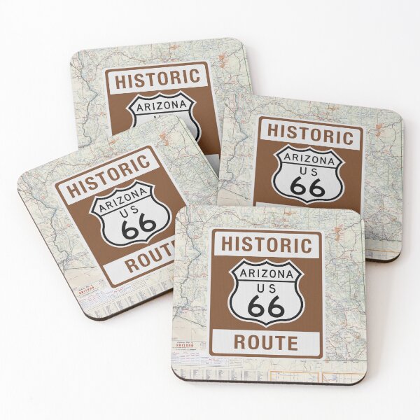 Item preview, Historic Route 66 Marker Arizona designed and sold by Enzwell.