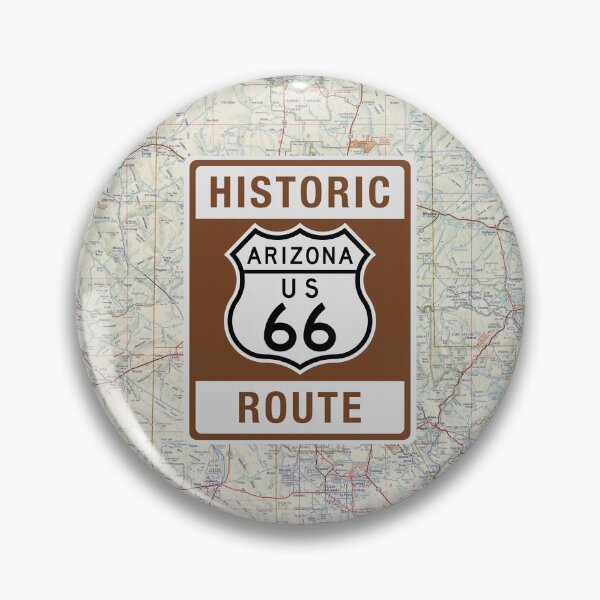 Item preview, Historic Route 66 Marker Arizona designed and sold by Enzwell.