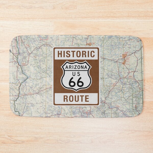 Item preview, Historic Route 66 Marker Arizona designed and sold by Enzwell.