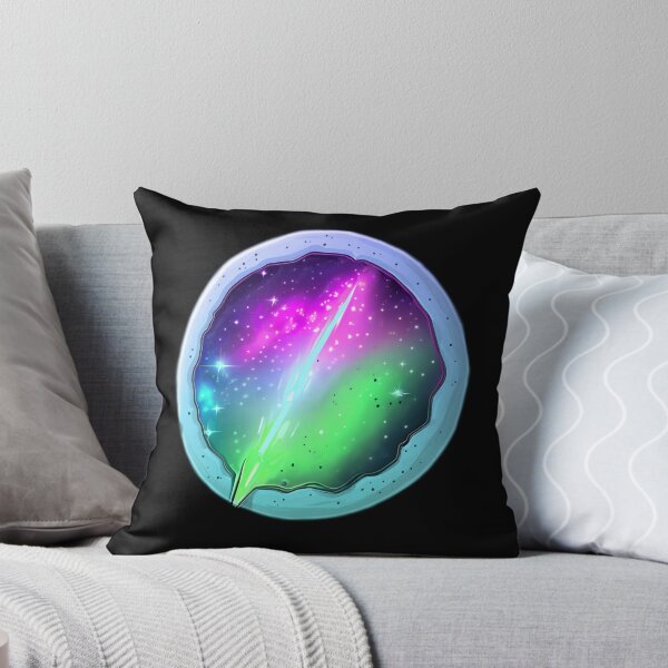Item preview, Blue Pink Green Space Pizza designed and sold by blugost.