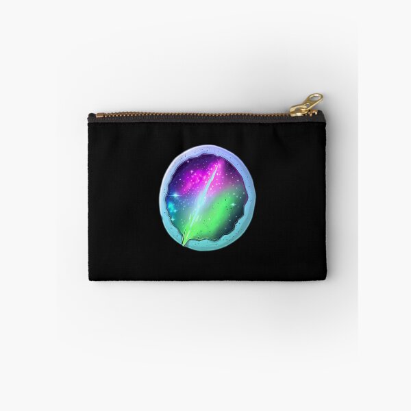 Item preview, Blue Pink Green Space Pizza designed and sold by blugost.