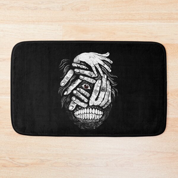 Item preview, Eldritch Horror Face with Red Eye - Dark Gothic Art for Lovecraft and Horror Fans designed and sold by trentnin.