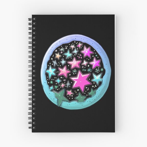 Item preview, Blue Pink Choppy Stars Space Pizza designed and sold by blugost.