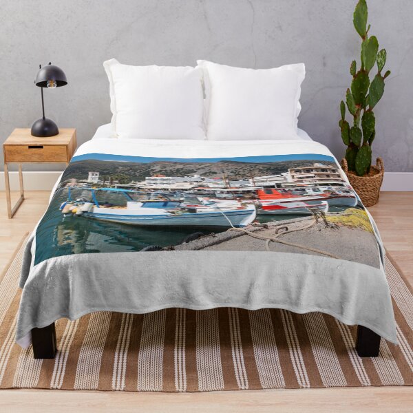 Item preview, Elounda harbour in Crete designed and sold by Tina  Townhill.