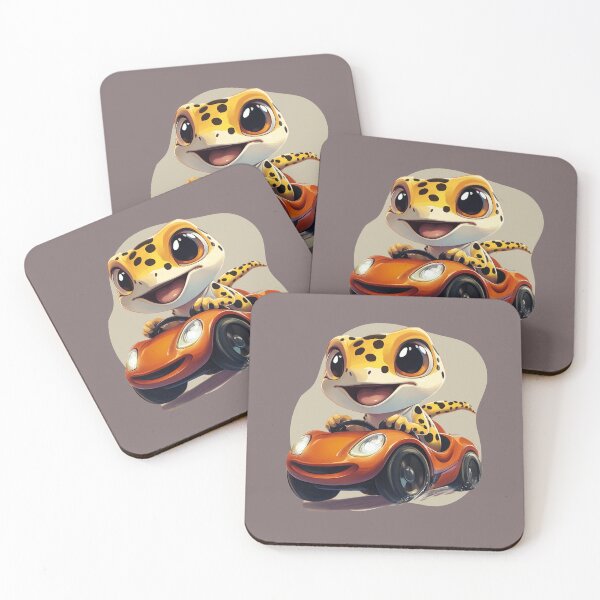 Item preview, Happy Gecko Driver designed and sold by Heather's Creative Apparel.
