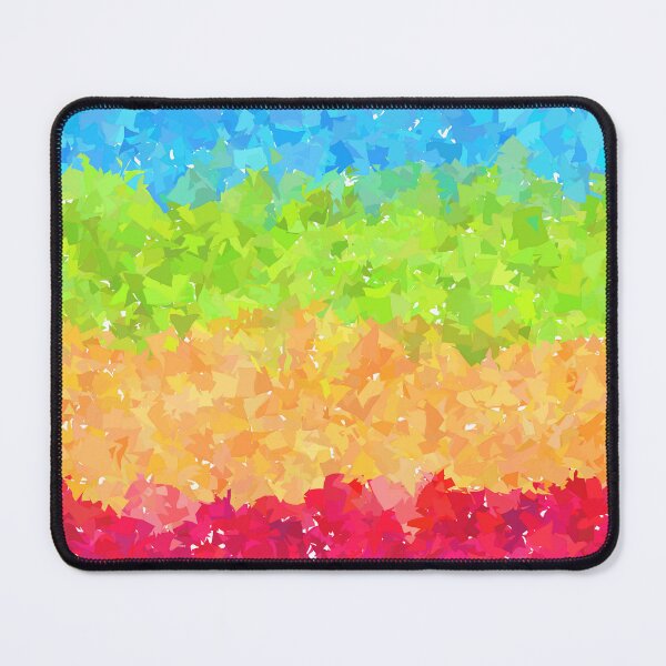 Item preview, Groovy Funky Abstract Panromantic Pride Flag designed and sold by Chaos Queery.
