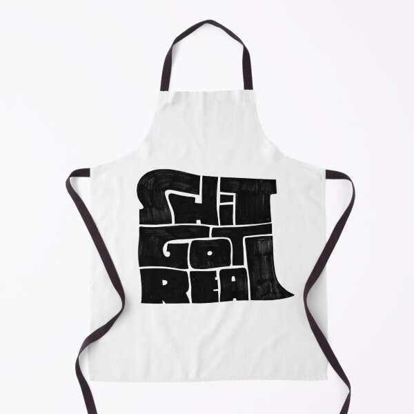 Item preview, Shit Got Real designed and sold by grrrenadine.