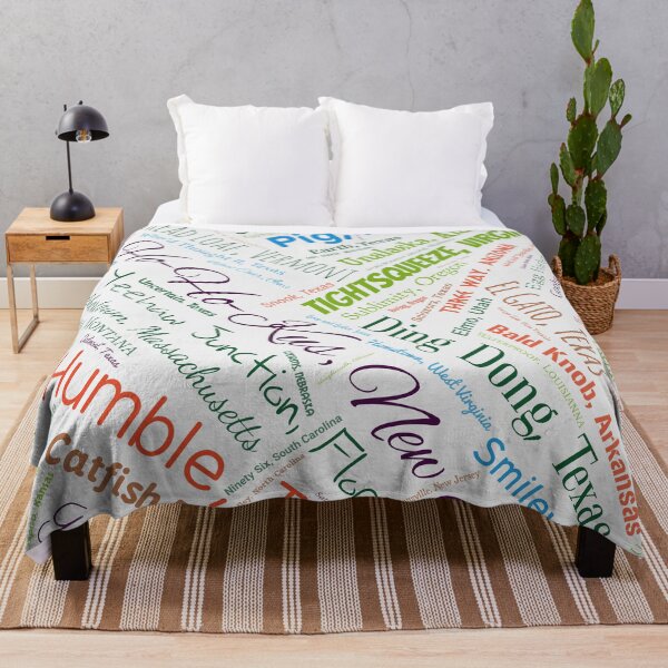 Item preview, Funny City Names designed and sold by Montage-Madness.