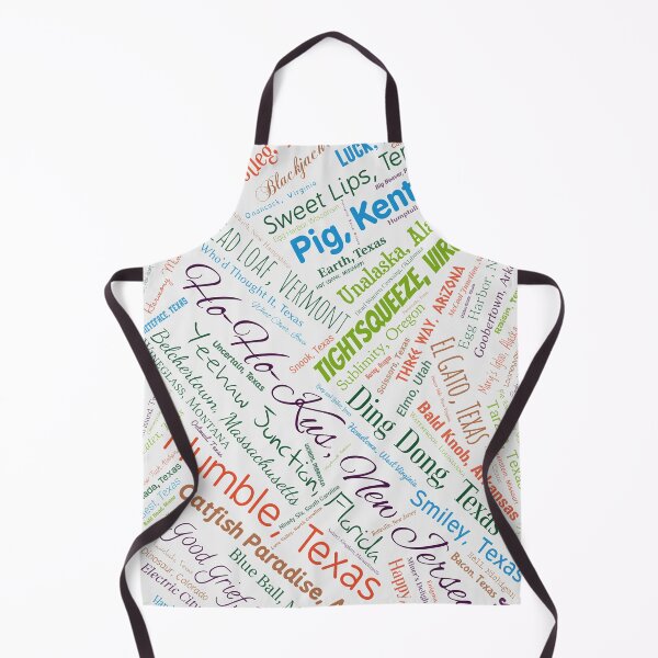 Item preview, Funny City Names designed and sold by Montage-Madness.