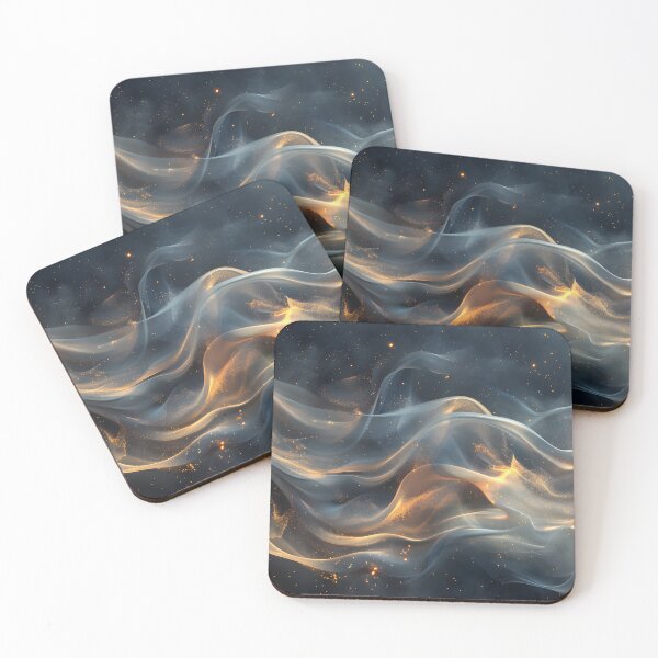 Item preview, Ethereal wisps of light against a starry night backdrop designed and sold by Artessie.