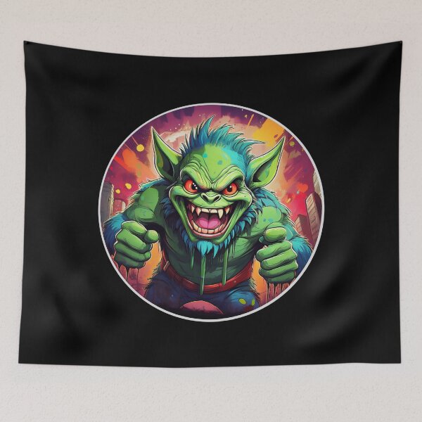 Item preview, Cartoon Angry Gremlin designed and sold by Boxing Kangaroo Retail Company.
