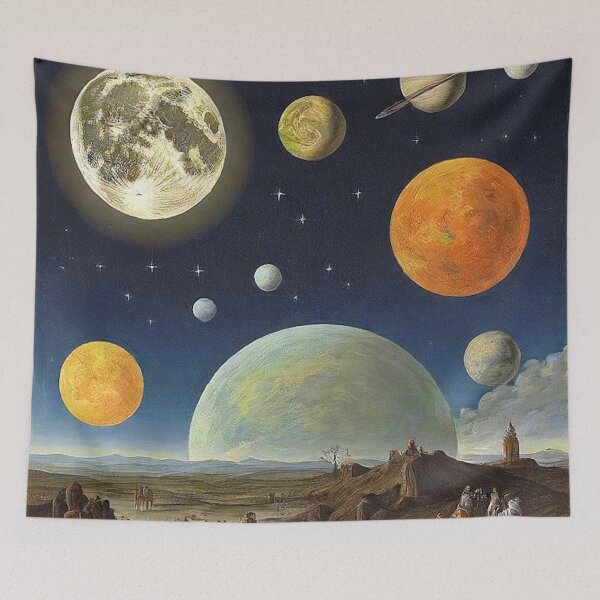 Aperçu de l'œuvre Planets créée et vendue par OpraOpra.