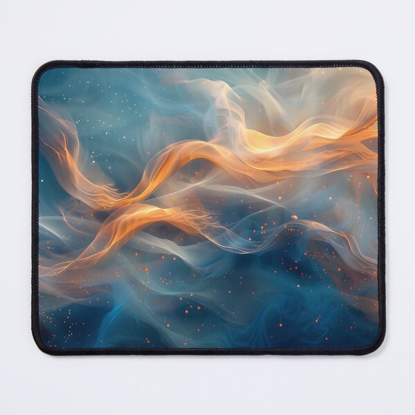 Item preview, Ethereal wisps of light against a starry night backdrop designed and sold by Artessie.
