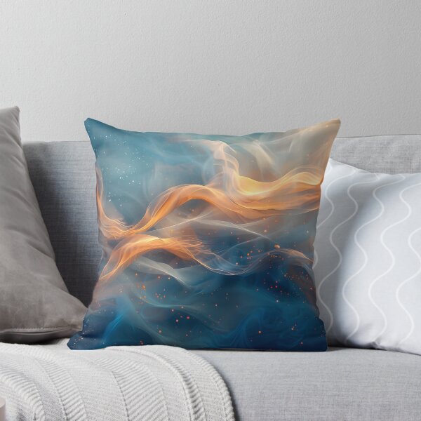 Item preview, Ethereal wisps of light against a starry night backdrop designed and sold by Artessie.