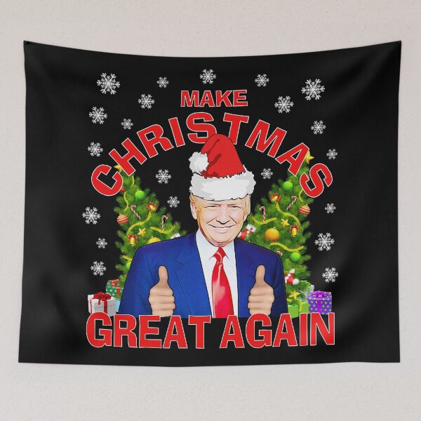 Item preview, MAGA Trump Trending Christmas  designed and sold by Mr-Right-On.