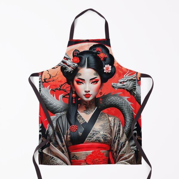 Item preview, Red Moon Dragon Witch designed and sold by Bunmigraphics .