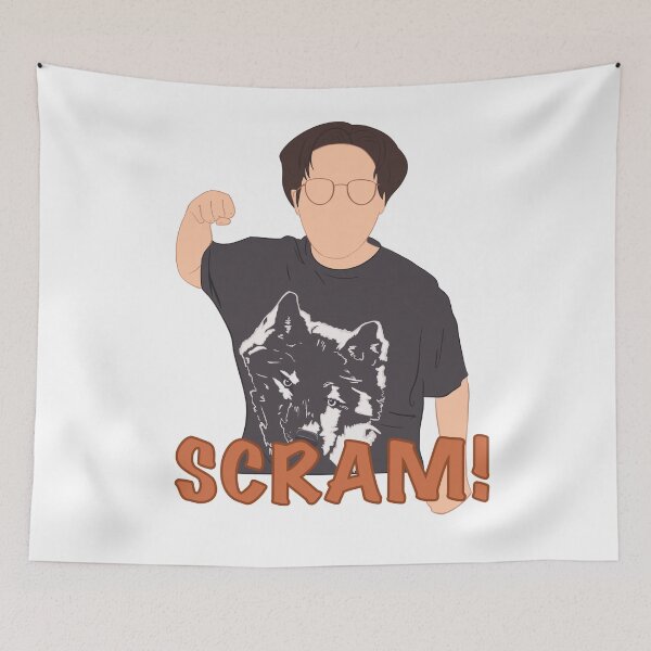 Item preview, Scram meme designed and sold by Inkwork Crypt.