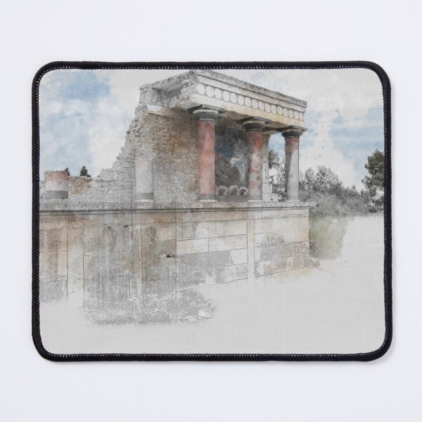 Item preview, art of Knossos Palace, Heraklion, Crete, Greece designed and sold by elgreko.