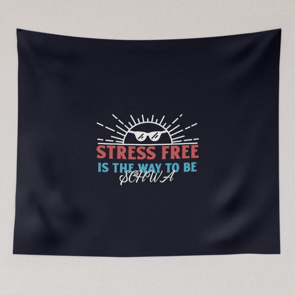 Item preview, I Want To Be A SCHWA - Stress Free Is The Way To Be T-Shirt designed and sold by fwmorris.