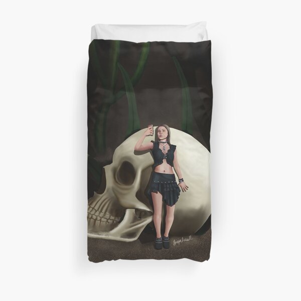 Selfie Duvet Cover