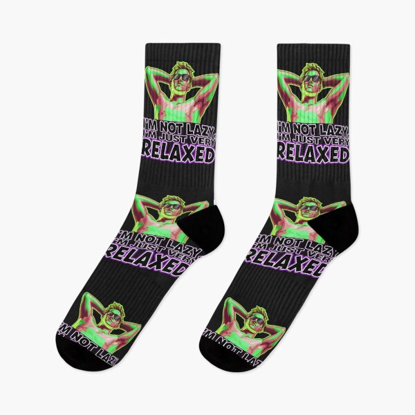 Item preview, I'm Not Lazy I'm Just Very Relaxed Funny Sarcastic Quote designed and sold by TheArtOfPat.