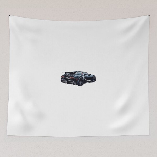 Item preview, Dark Blue Bugatti Art designed and sold by GeneralDaily.