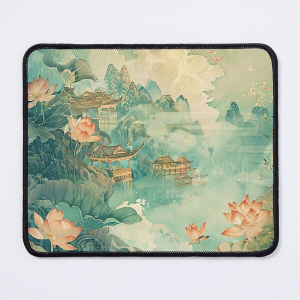 Item preview, Lotus Dreams of the Floating Temples designed and sold by shirley80935.