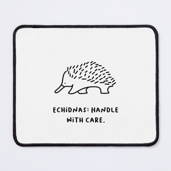Item preview, "Echidnas: Handle with Care." designed and sold by RM-Journey.