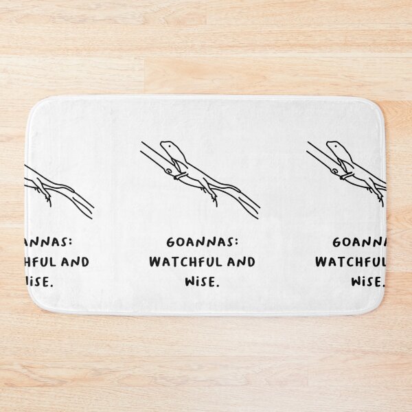 Item preview, "Goannas: Watchful and Wise." designed and sold by RM-Journey.