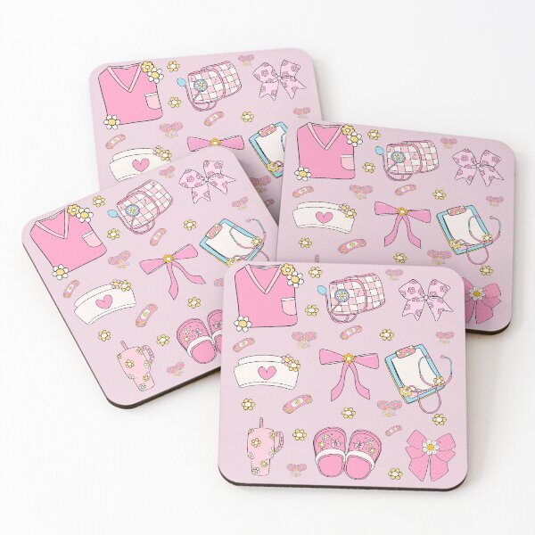 Item preview, Soft retro Girl Nurse Coquette bow Student designed and sold by Lam Assia.