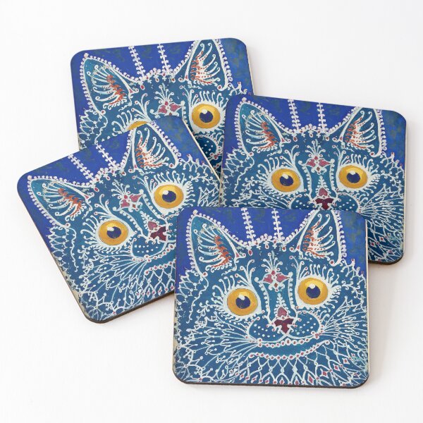 Item preview, Louis Wain - Psychedelic Cat designed and sold by forgottenbeauty.