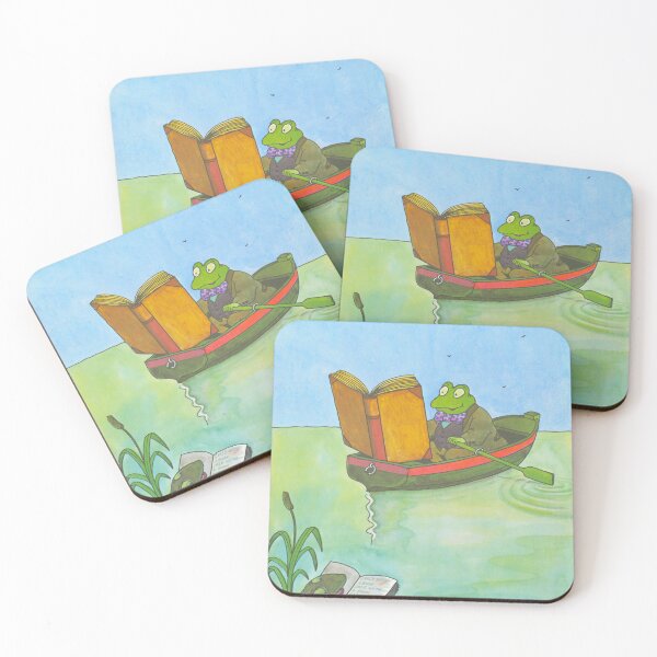 Item preview, Frog Reading a Book Vintage Art Poster designed and sold by killies.
