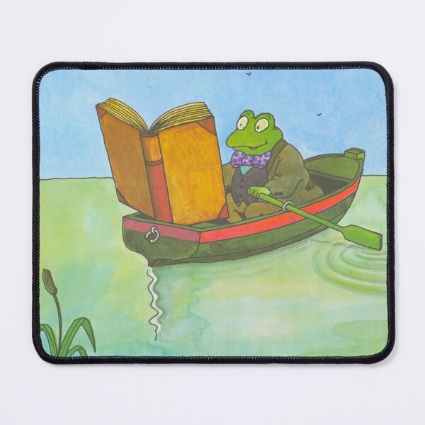 Item preview, Frog Reading a Book Vintage Art Poster designed and sold by killies.