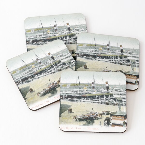 Item preview, 1908 Harbor and Light Pier Havana Cuba designed and sold by historicimage.
