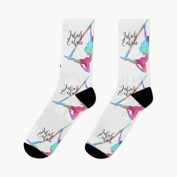 Item preview, Inhale Exhale with antigravity yoga designed and sold by Aurora Gritti.