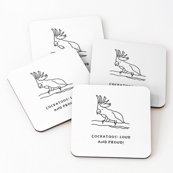 Item preview, "Cockatoos: Loud and Proud!" designed and sold by RM-Journey.