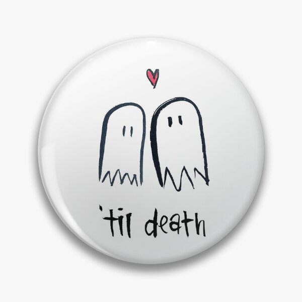 Item preview, 'til death - romantic ghosts designed and sold by Sarah Rosie Studios.