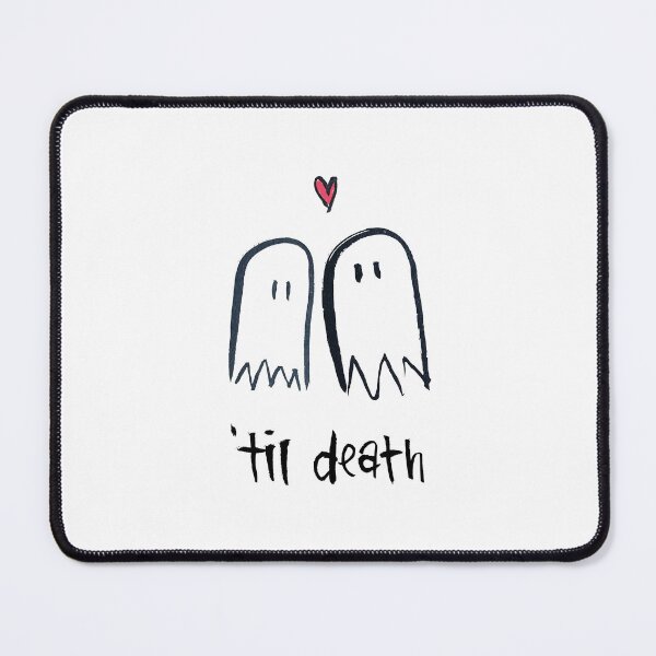 Item preview, 'til death - romantic ghosts designed and sold by Sarah Rosie Studios.