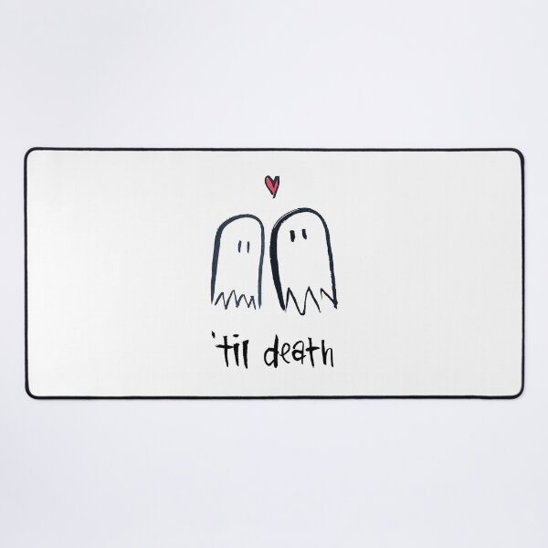 Item preview, 'til death - romantic ghosts designed and sold by Sarah Rosie Studios.