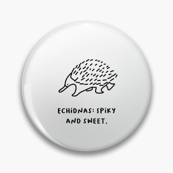 Item preview, "Echidnas: Spiky and Sweet." designed and sold by RM-Journey.