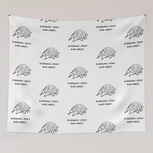 Item preview, "Echidnas: Spiky and Sweet." designed and sold by RM-Journey.