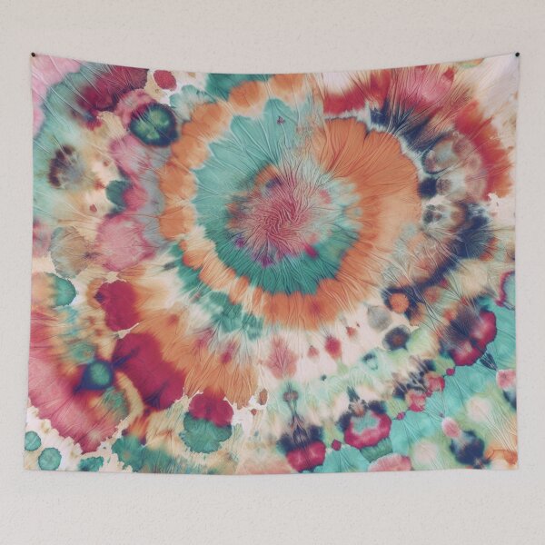 Aperçu de l'œuvre Cravates intemporelles en tie dye créée et vendue par BassHeadMomma.