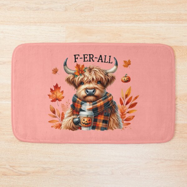 Item preview, Cozy Fall Highland Cow - designed and sold by AnyMar2023.