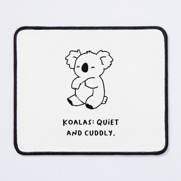 Item preview, "Koalas: Quiet and Cuddly." designed and sold by RM-Journey.