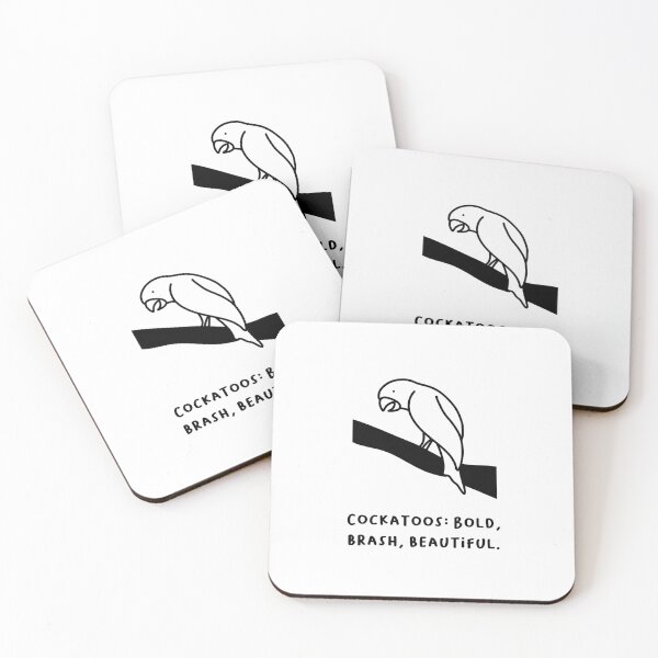 Item preview, "Cockatoos: Bold, Brash, Beautiful." designed and sold by RM-Journey.