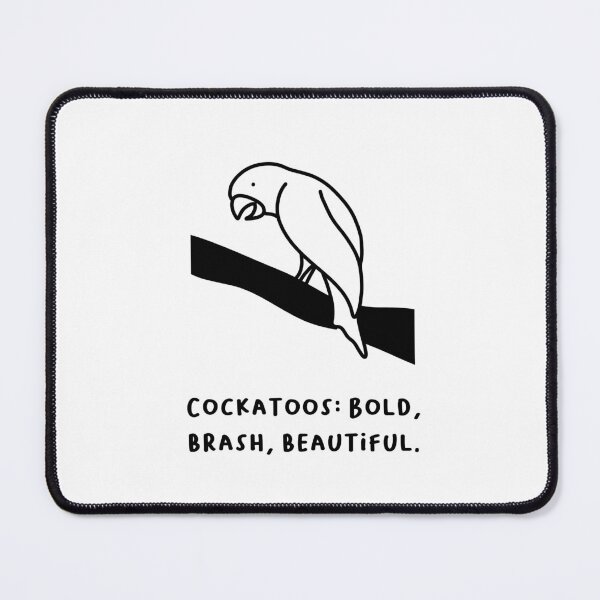 Item preview, "Cockatoos: Bold, Brash, Beautiful." designed and sold by RM-Journey.