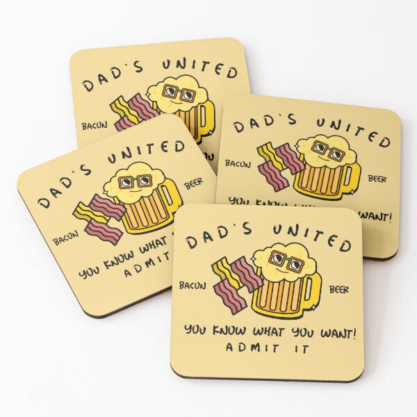 Item preview, Dad's United Bacon & Beer BR019 designed and sold by R-Marc-Designs.